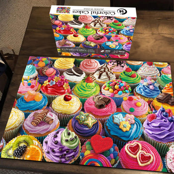 Torte colorate puzzle puzzle 1000 pezzi
